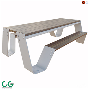 Hopper Picnic Table by Extremis